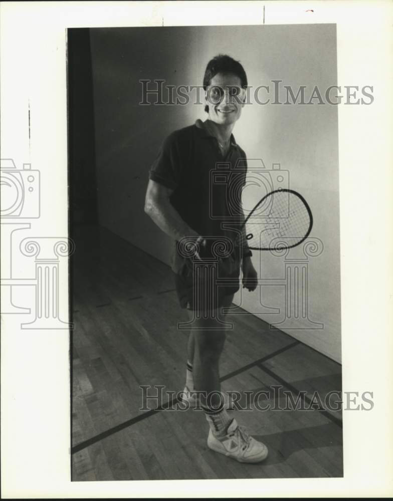 1988 Press Photo Greg Hansen, racquetball player, Texas - hcb04472- Historic Images