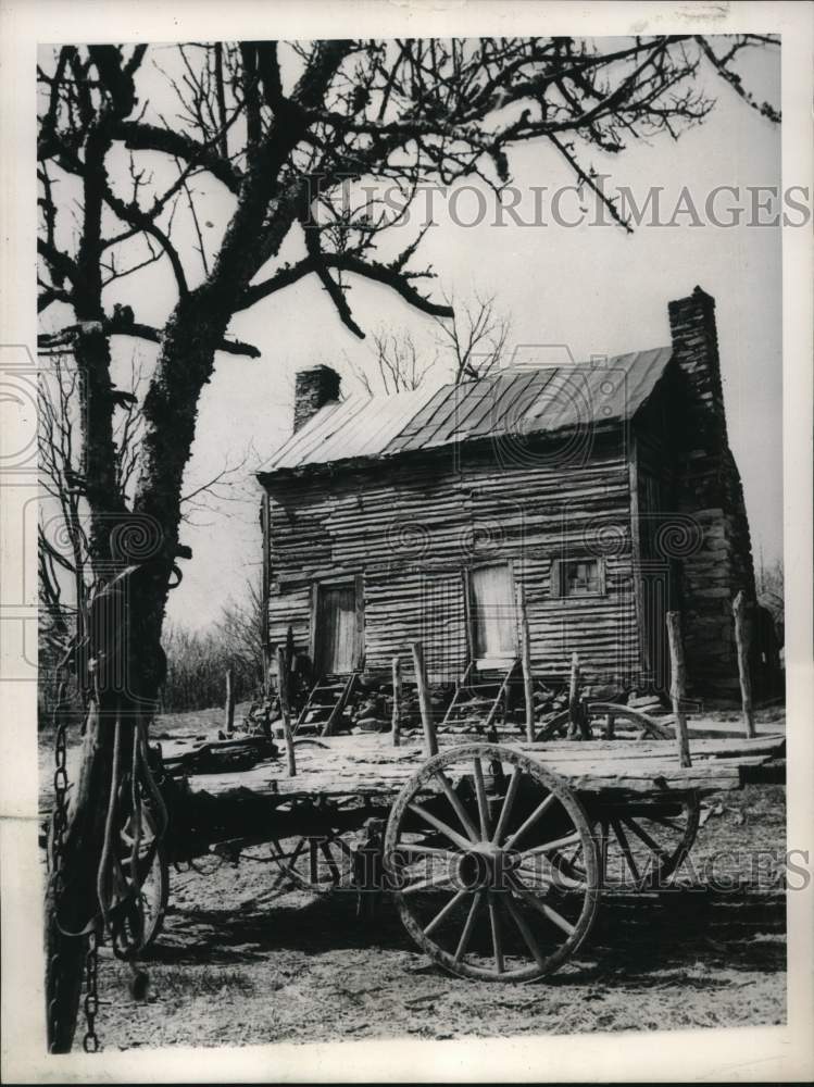 1960 Press Photo Childhood home of Commerce Secretary Luther Hodges in Virginia- Historic Images