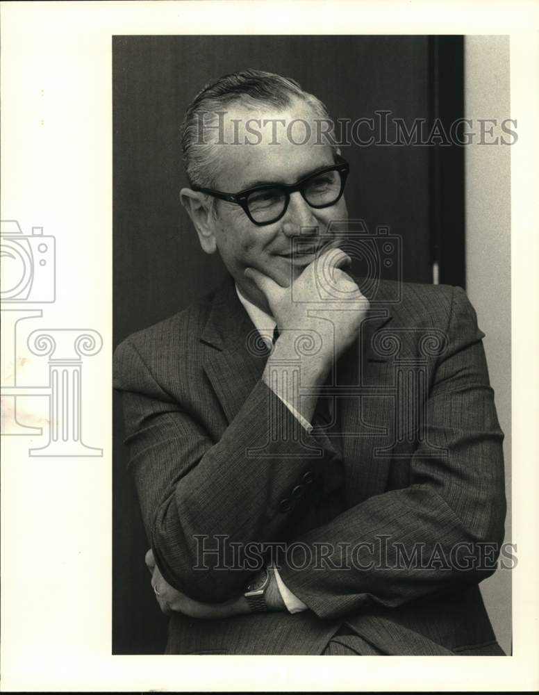 1980 Press Photo Pastor of Ashford United Methodist Church Jim Killen.- Historic Images