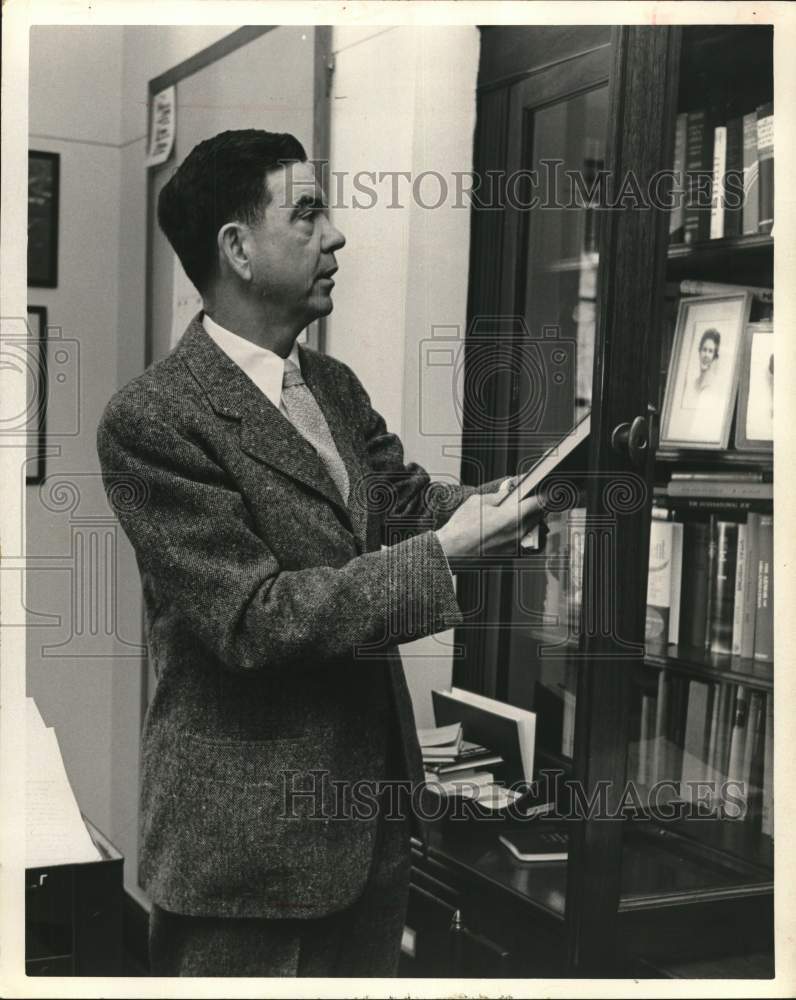 1959 Press Photo Representative George Mahon of 19th District, Defense Spending- Historic Images