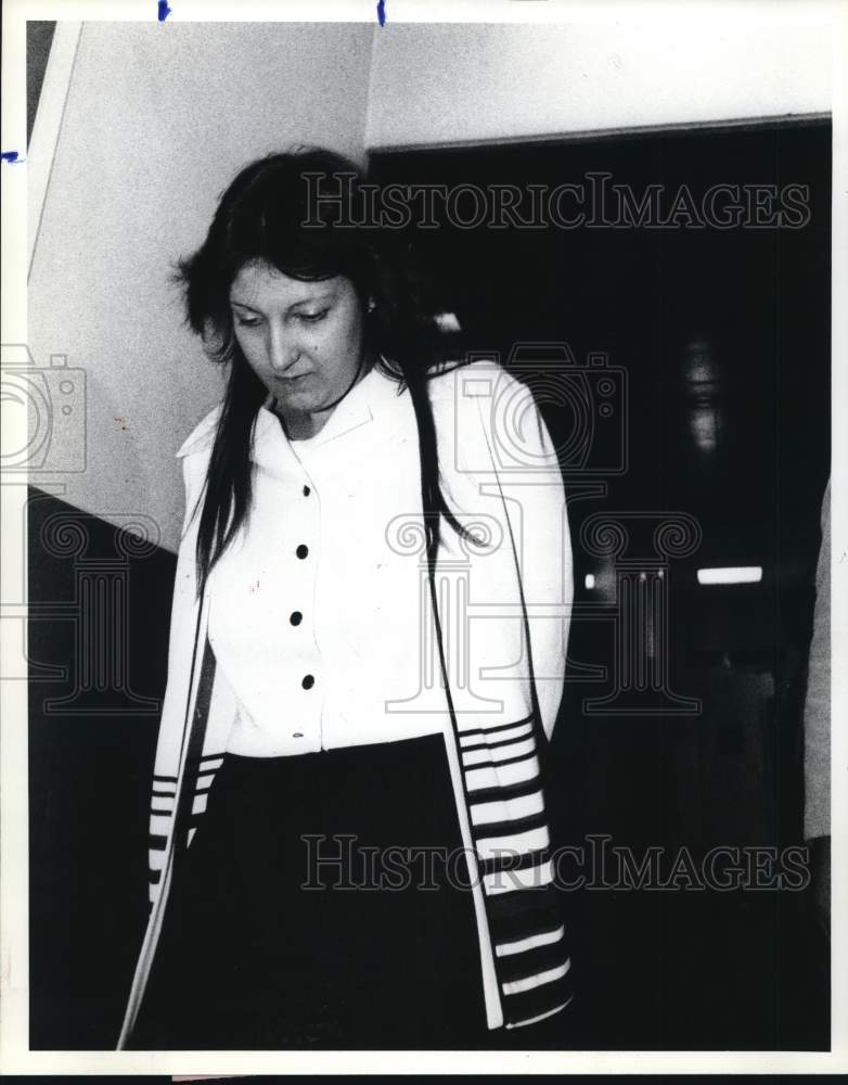 1986 Press Photo Patty Ann Kalmbach charged with murdering her two children- Historic Images