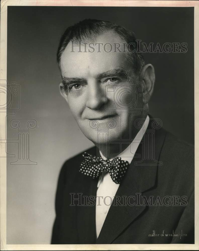 1963 Press Photo Albert Thomas, Representative of United States Congress.- Historic Images