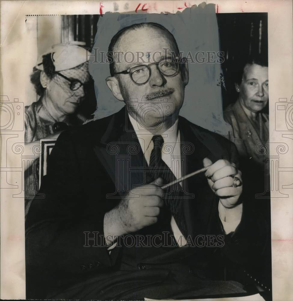 1952 Press Photo Owen J. Lattimore, China Scholar - hcb19354