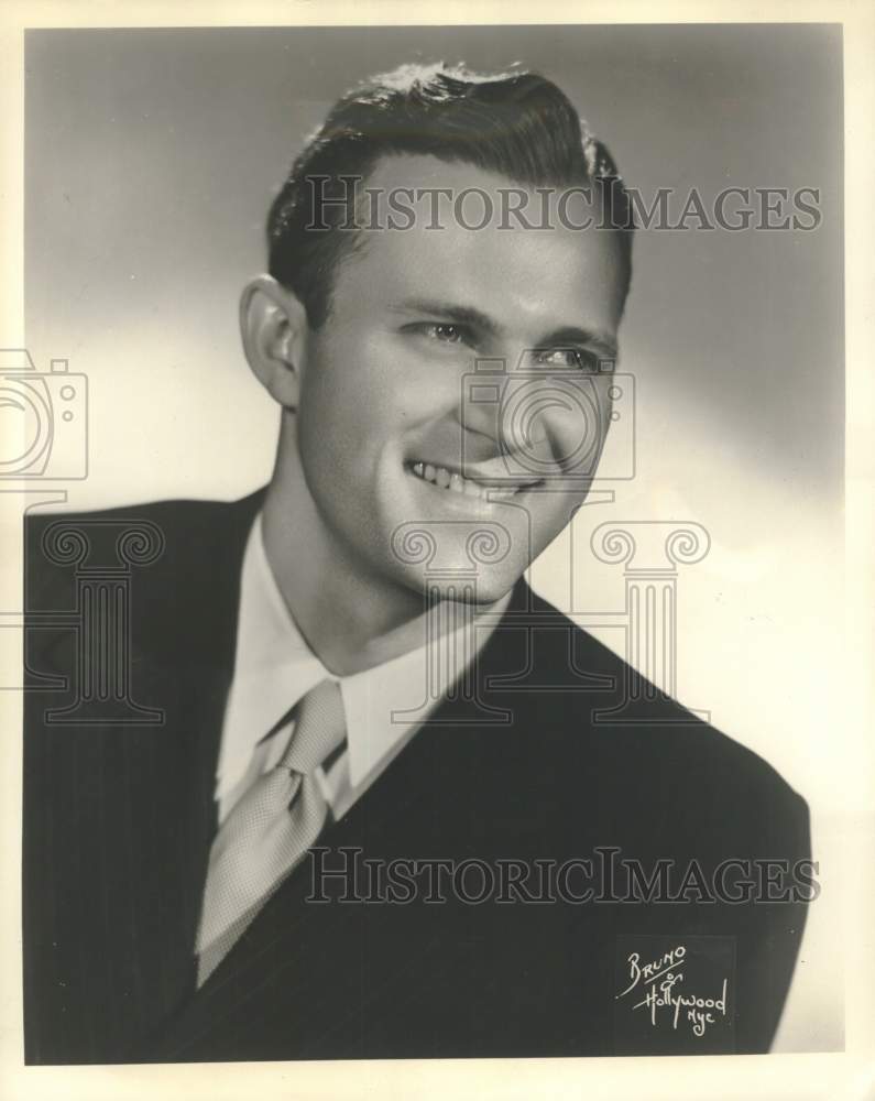 Press Photo Calvin Marsh, Baritone - Boston Symphony Orchestra soloist- Historic Images