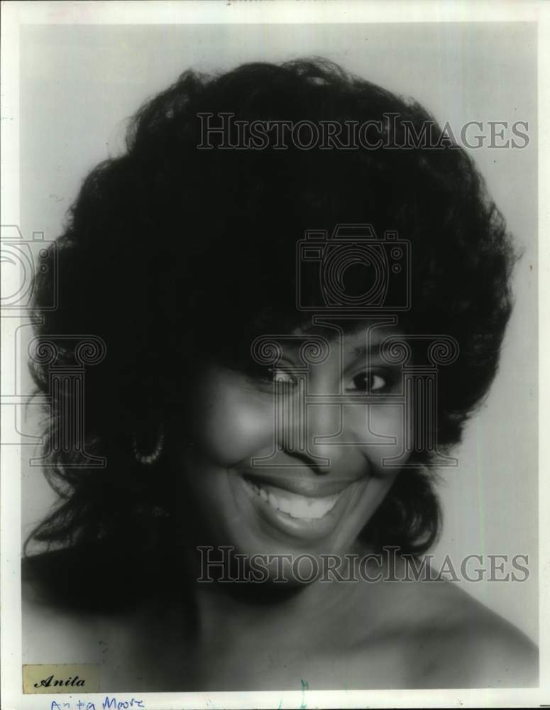 1993 Press Photo Singer Anita Moore - hcb23731- Historic Images