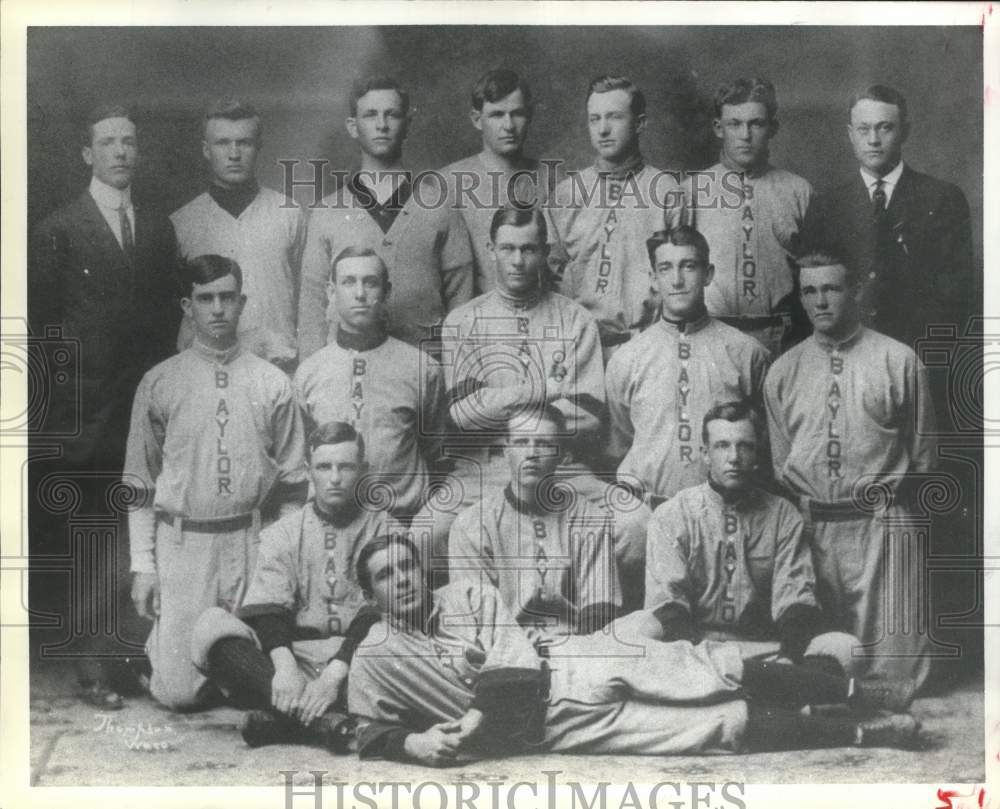 1979 Press Photo Members of the Baylor University Baseball Team - hcb25922- Historic Images