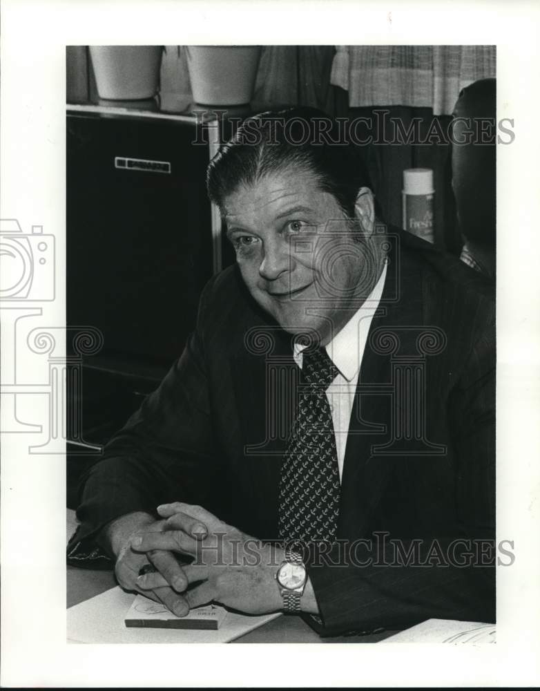 1982 Press Photo W.A. (Bill) Scotten, Municipal Prison Farm Superintendent- Historic Images