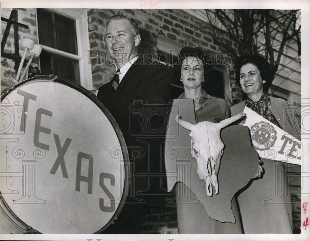 1961 Press Photo University of Texas annual banquet at Shamrock Hilton- Historic Images