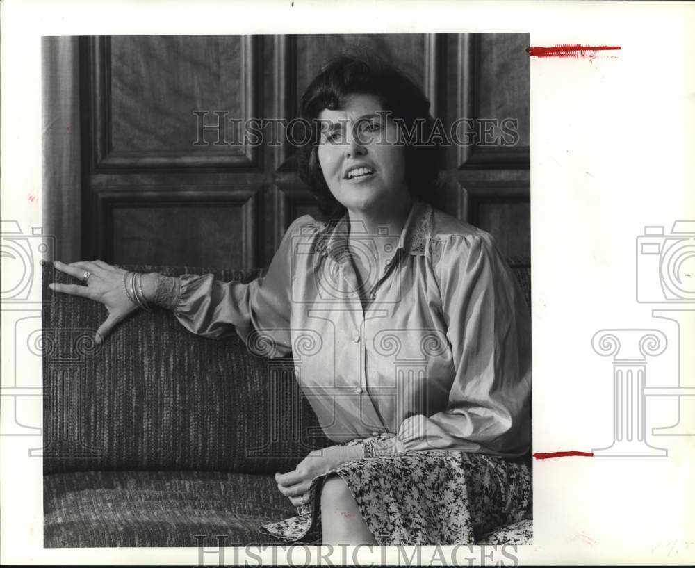 1981 Press Photo Rebecca Seely, Author - hcb27990