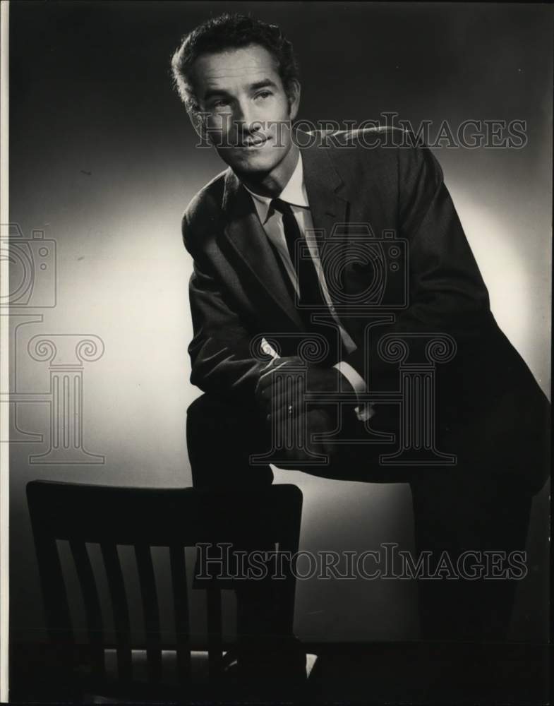 1964 Press Photo Steve Janner as Henry Higgins in &quot;My Fair Lady&quot; at Theatre- Historic Images