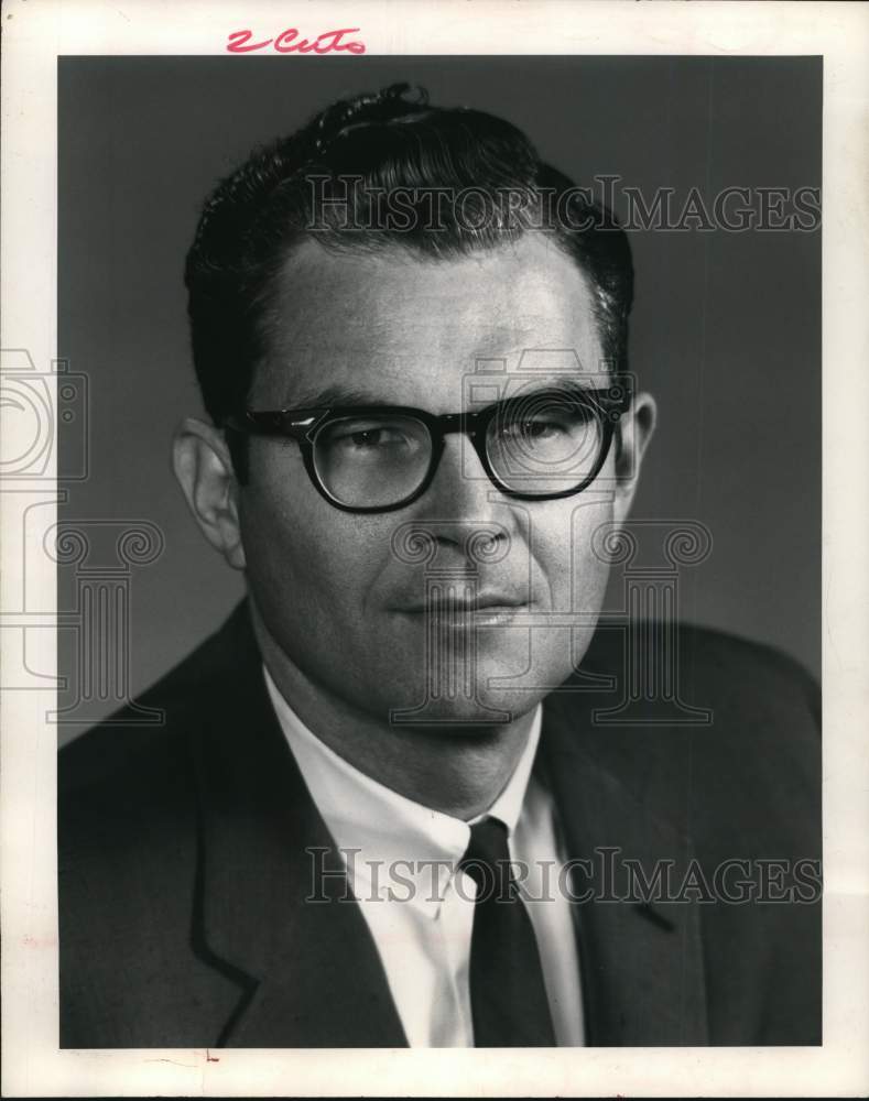 1967 Press Photo Houston, TX Attorney Walter Mengden Jr., candidate for Senate.