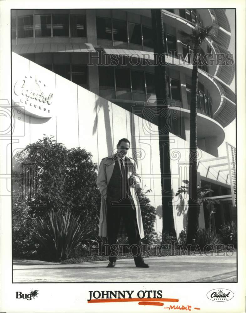 1989 Press Photo Johnny Otis, musician - hcb44850- Historic Images