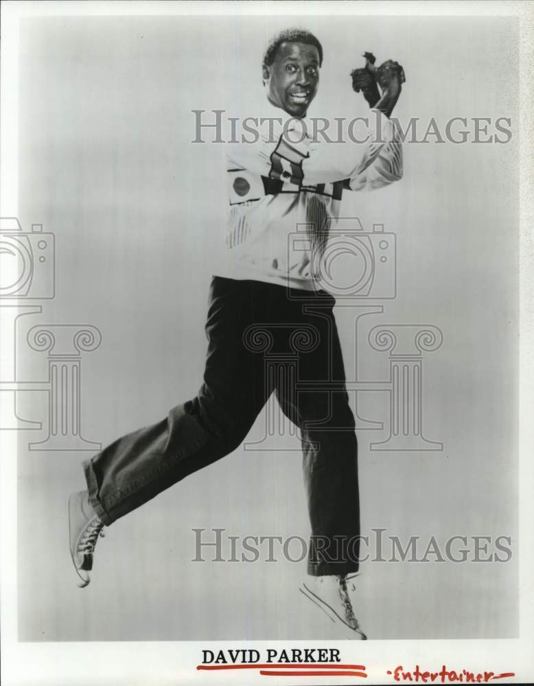 1995 Press Photo Children's entertainer David Parker - hcb45695- Historic Images