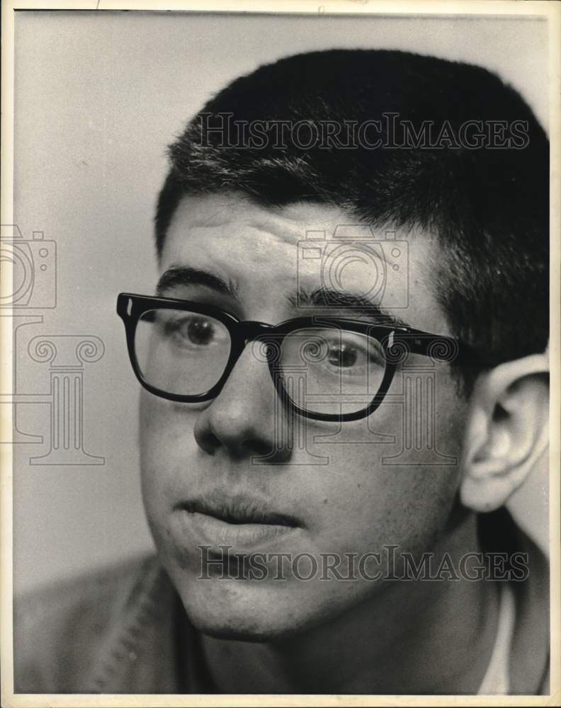 1963 Press Photo David Edward Williams, Texas - hcb48177