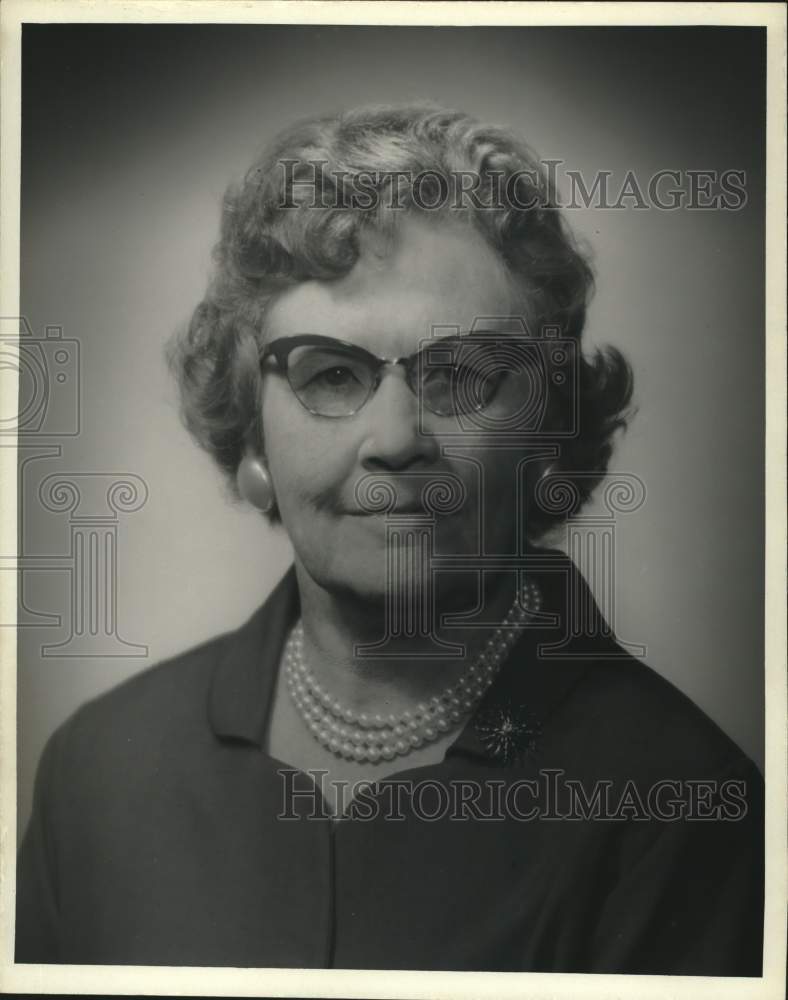 1950 Press Photo Harriet Dickson Reynolds, director, Houston Public Library, TX- Historic Images