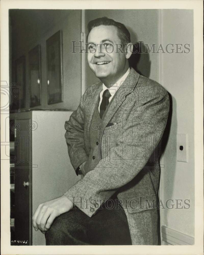 1957 Press Photo Robert Wise, movie director - hcb55472- Historic Images