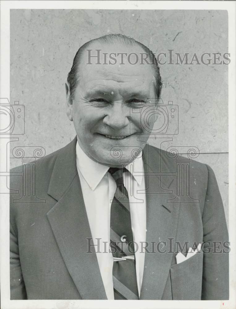 1964 Press Photo Bozo Sinclair, Milby Hotel professional entertainer.- Historic Images