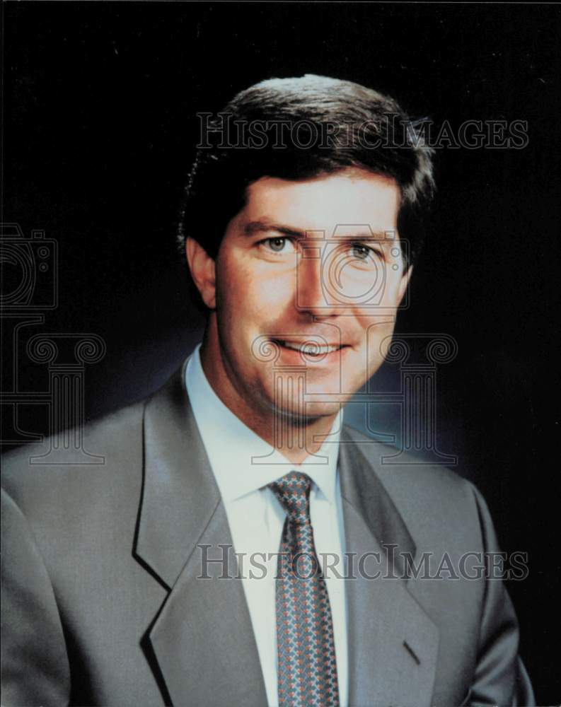 1996 Press Photo Randall Onstead, Jr., Randall's Food Markets President- Historic Images