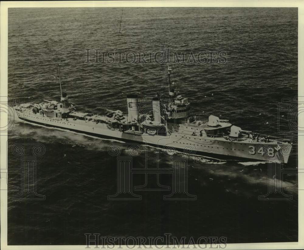 1934 Press Photo USS Farragut - Farragut Class of U.S. destoryers - hcm00625