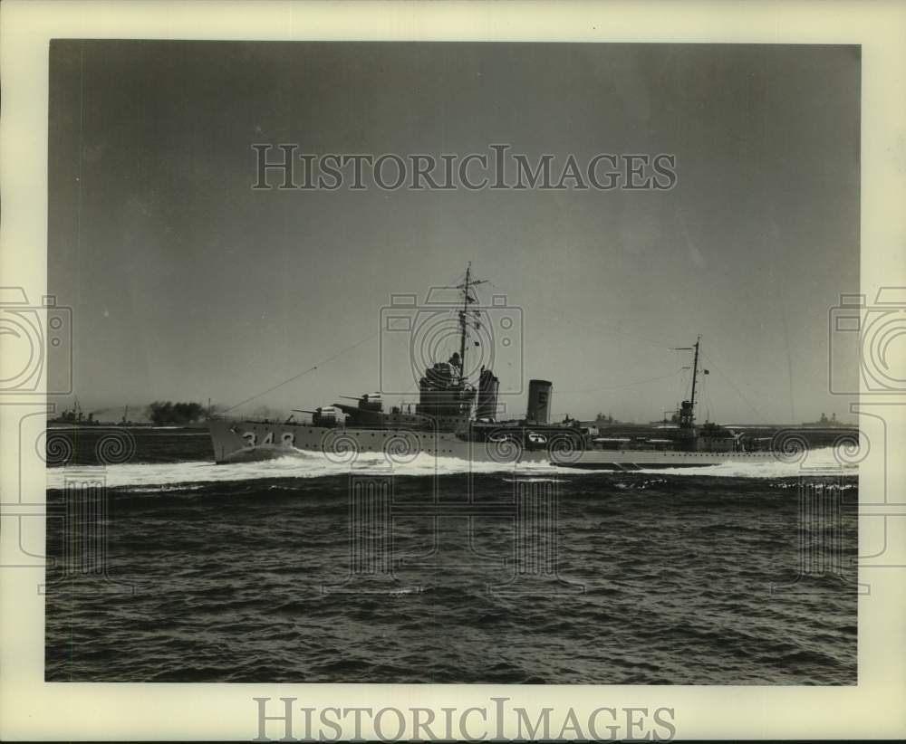 1941 Press Photo USS Farragut, modern U.S. destroyer - hcm00626