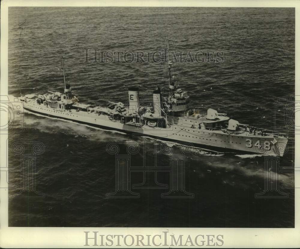1934 Press Photo USS Farragut U.S. destroyer - hcm00627