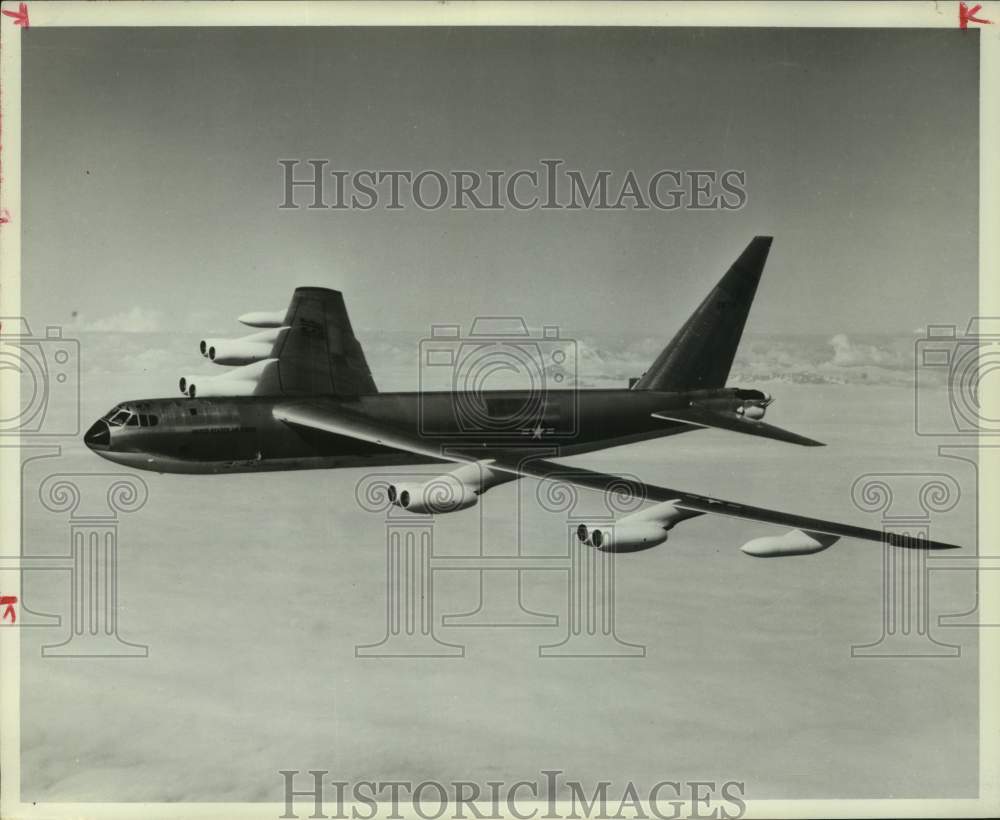 1963 Press Photo Boeing's B-52 Stratofortress bomber - hcm00684