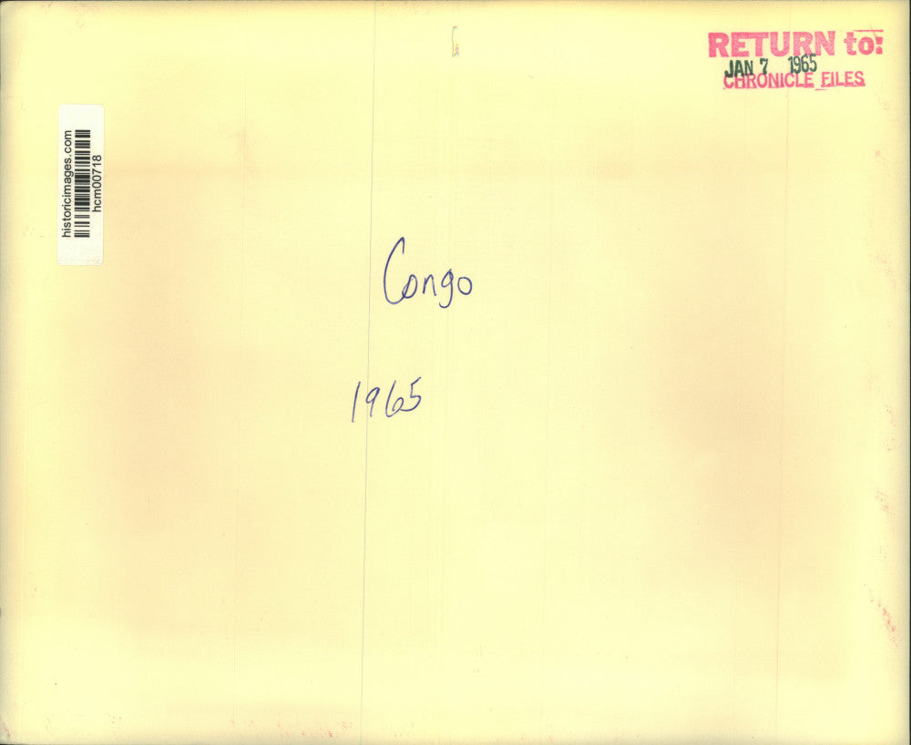 1964 Press Photo Group survive rebel horror in The Congo; safe at Leopoldville