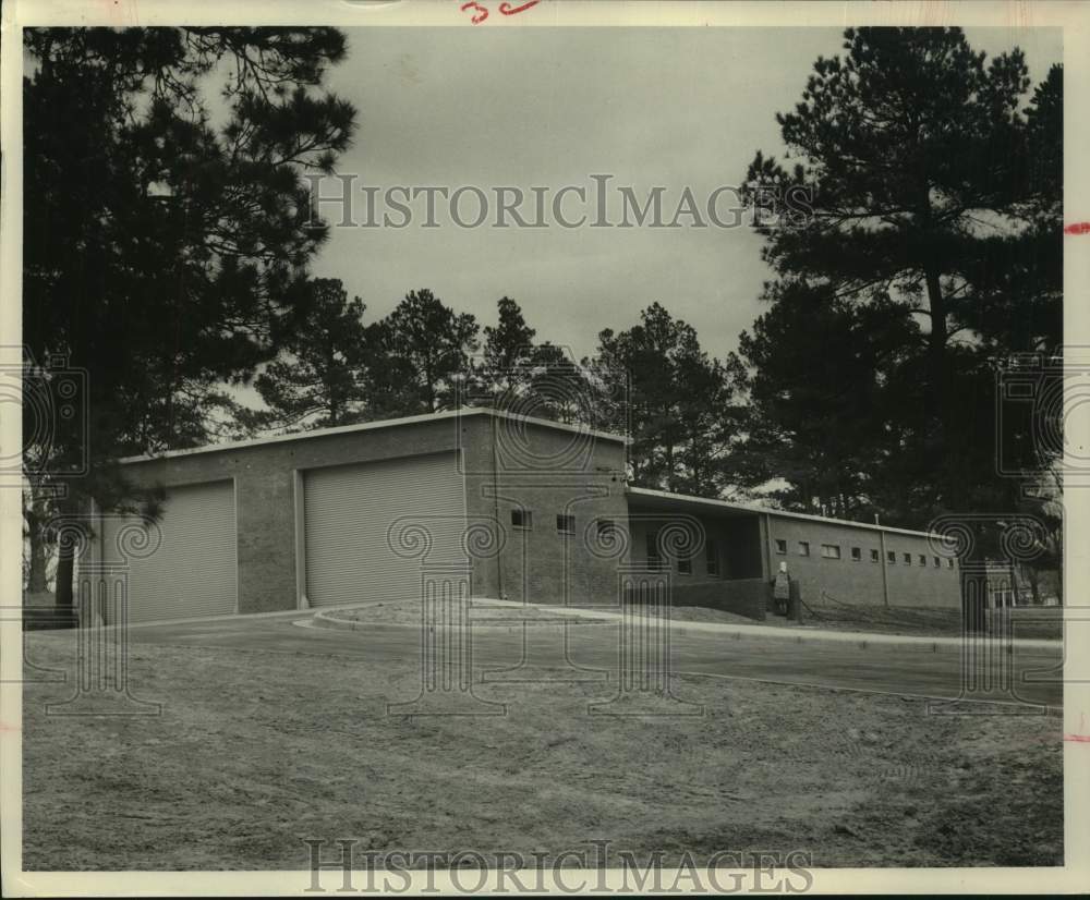 1956 Press Photo Army Reserve Training Center, Houston - hcm01189