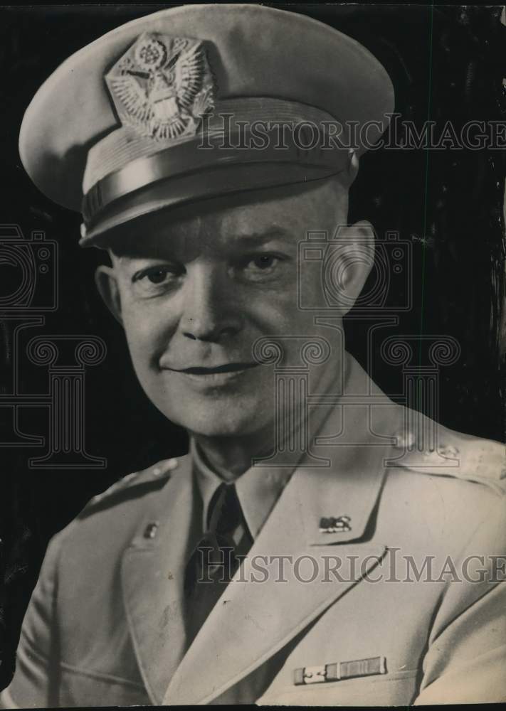 1951 Press Photo General Dwight D. Eisenhower - hcm02905- Historic Images