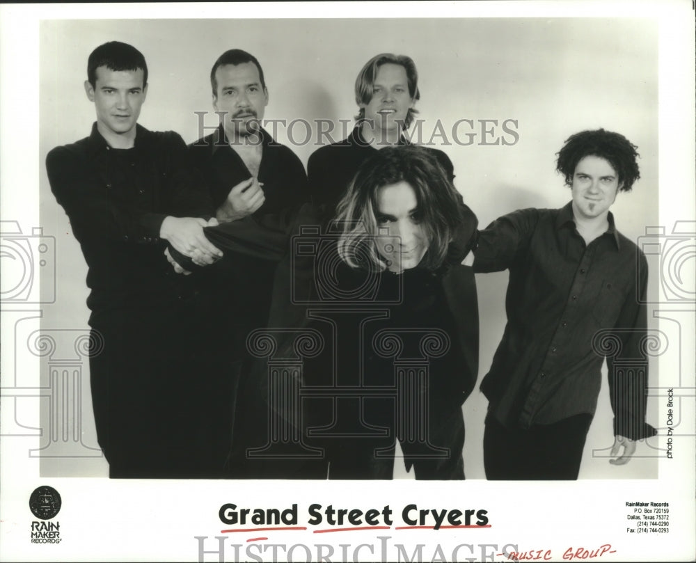 1998 Press Photo Music group &quot;Grand Street Cryers&quot; - hcp00009- Historic Images