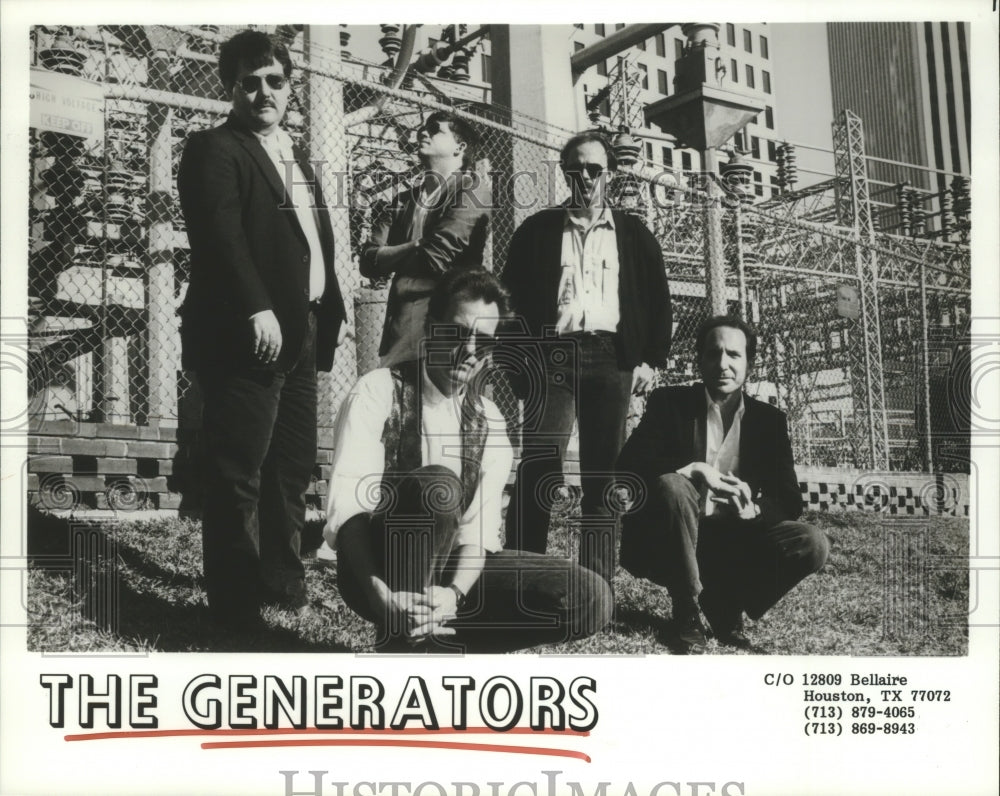 1989 Press Photo Music group "The Generators" - hcp00065