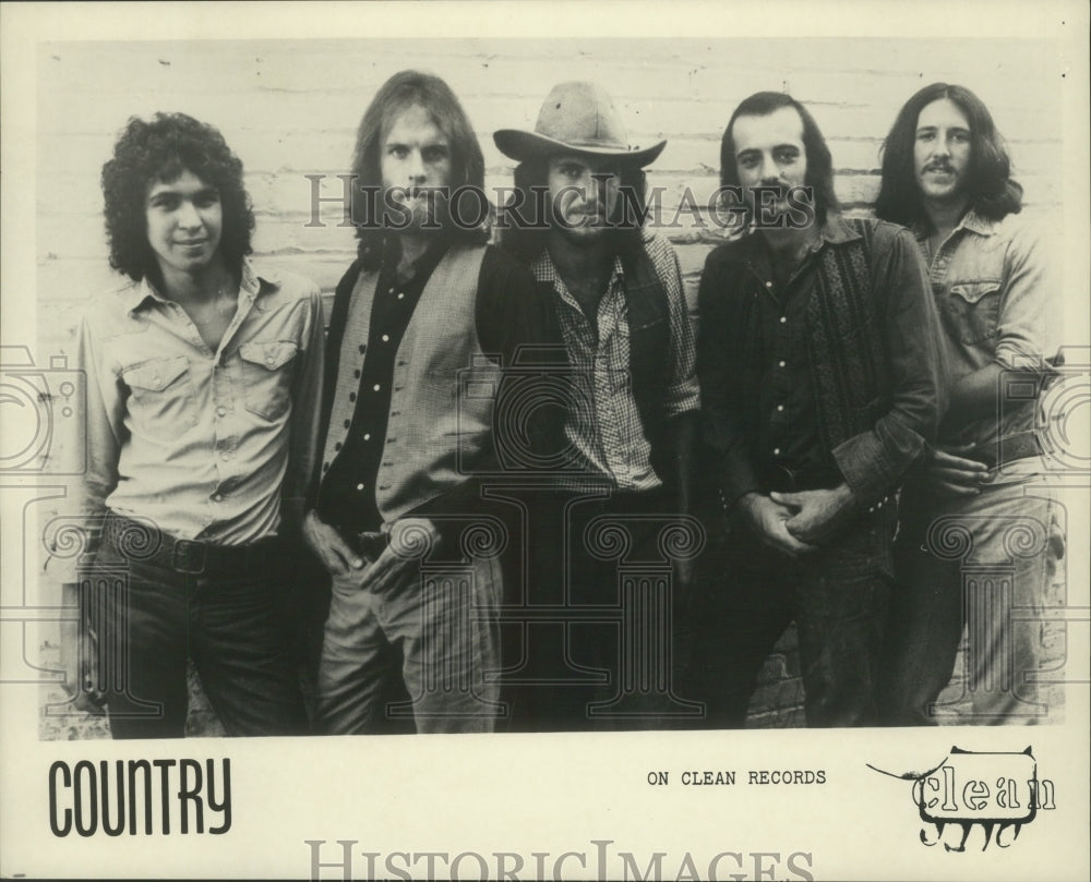 Press Photo Music group &quot;Country&quot; - hcp00369- Historic Images