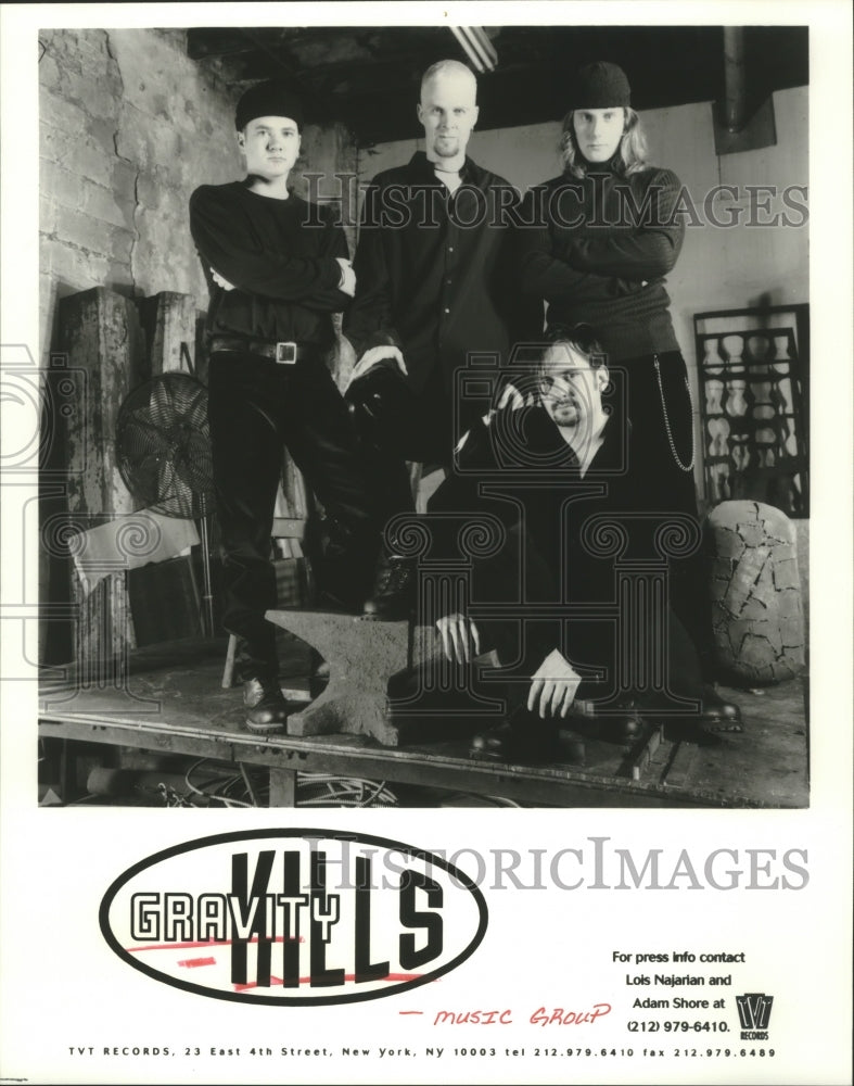 1996 Press Photo Music group "Gravity Kills" - hcp00667