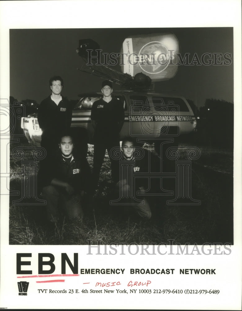 1996 Press Photo EBN Emergency Broadcast Network music group. - hcp01168- Historic Images