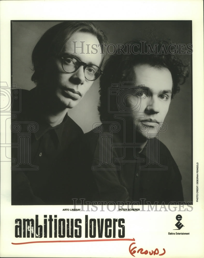 1991 Press Photo Ambitious Lovers, music group. - hcp01242- Historic Images