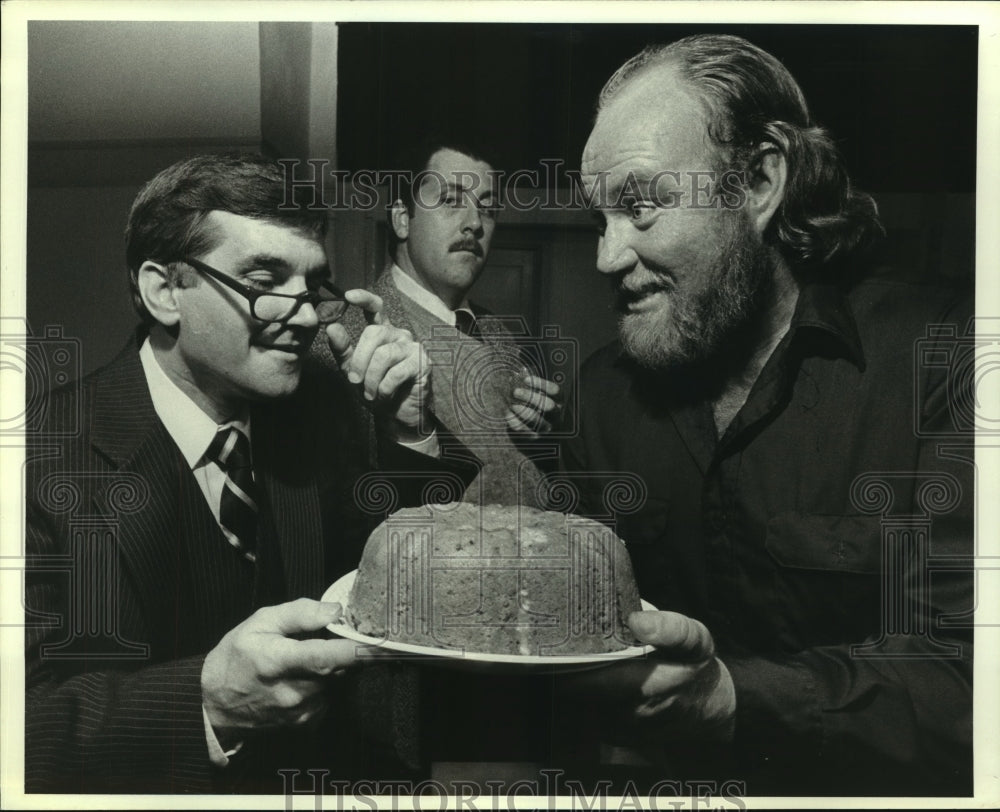 1988 Press Photo Chocolate Bayou Theater Company actors perform Houston play- Historic Images