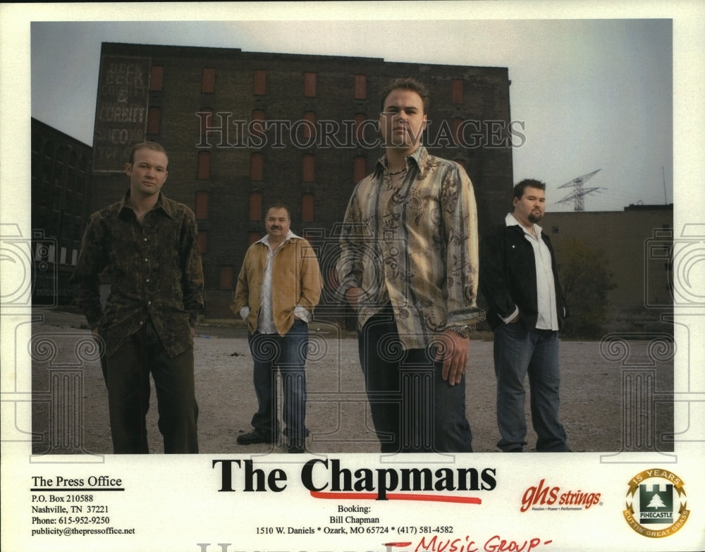 2006 Press Photo Members of &quot;The Chapmans&quot;. - hcp03008- Historic Images