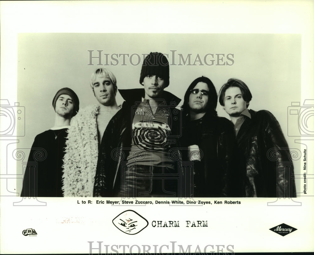 1996 Press Photo Members of &quot;Charm Farm&quot;. - hcp03030- Historic Images