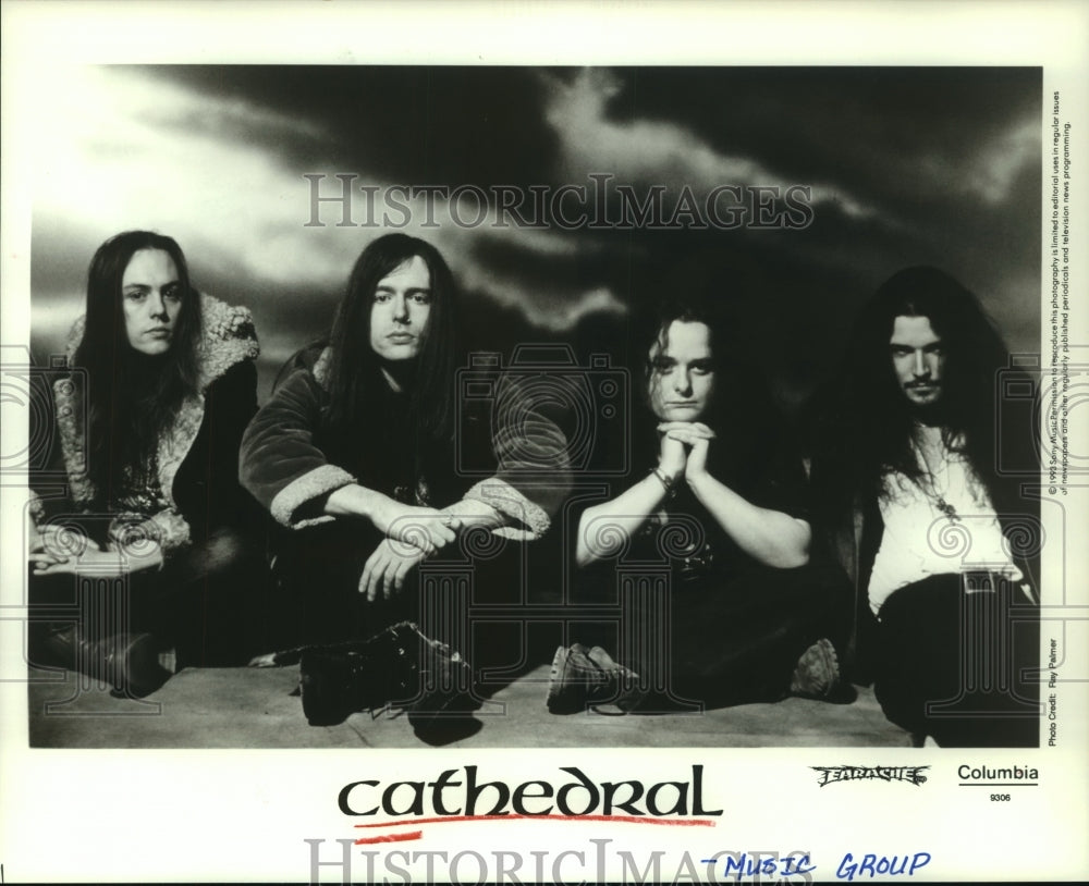 1993 Press Photo The music group &quot;Cathedral&quot;. - hcp03039- Historic Images