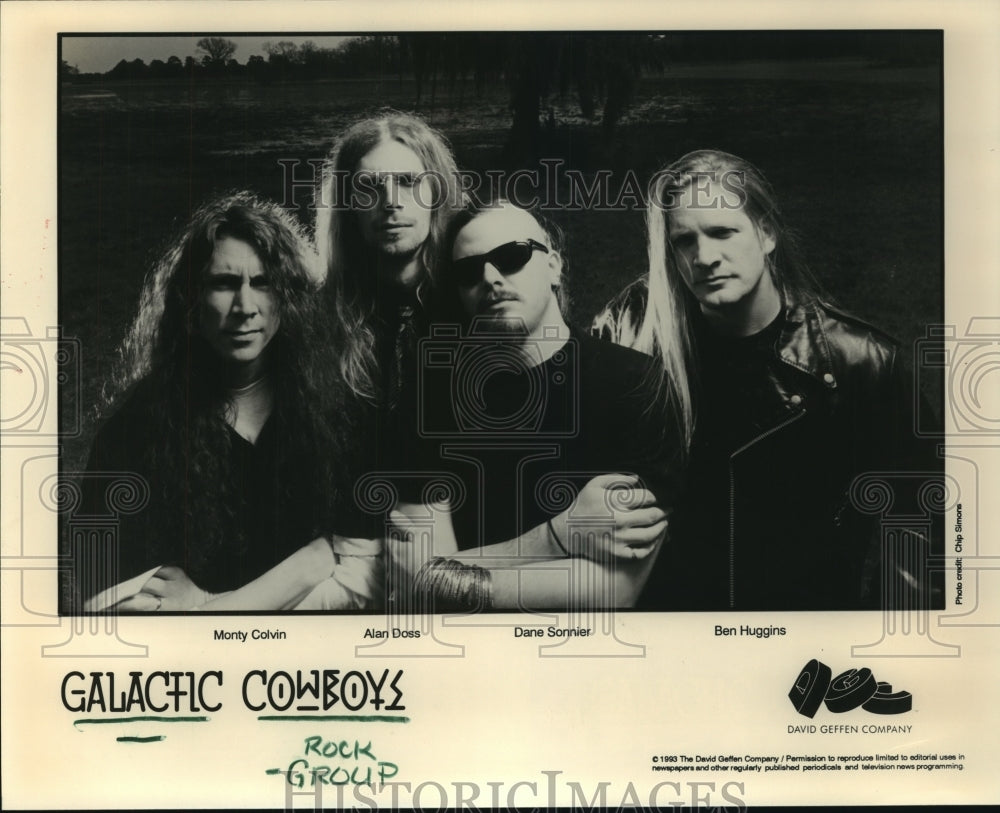 1993 Press Photo Galactic Cowboys rock music group. - hcp03041- Historic Images