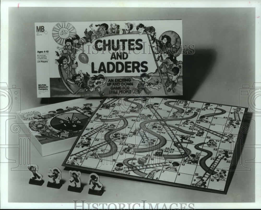 1993 Press Photo Chutes and Ladders board game. - hcp03050- Historic Images