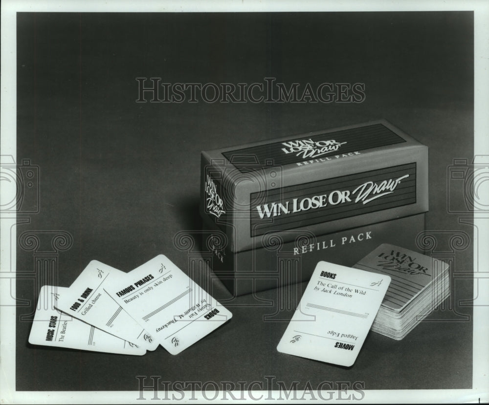 1989 Press Photo Game of &quot;Win Lose Or Draw&quot;. - hcp03076- Historic Images