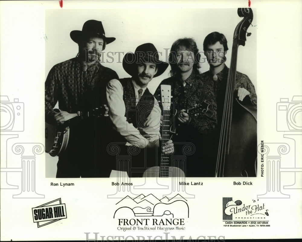 1993 Press Photo Members of the bluegrass music &quot;Front Range&quot;. - hcp03116- Historic Images