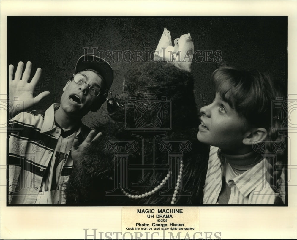 1993 Press Photo The Magic Machine at Children&#39;s Theatre Festival in Houston.- Historic Images