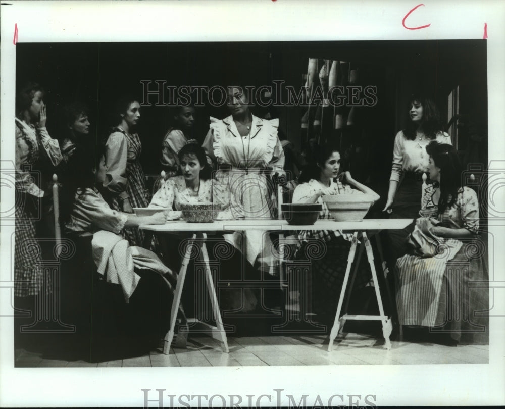 1994 Press Photo Scene from Rodgers &amp; Hammerstein&#39;s &quot;Carousel&quot; at Lincoln Center- Historic Images