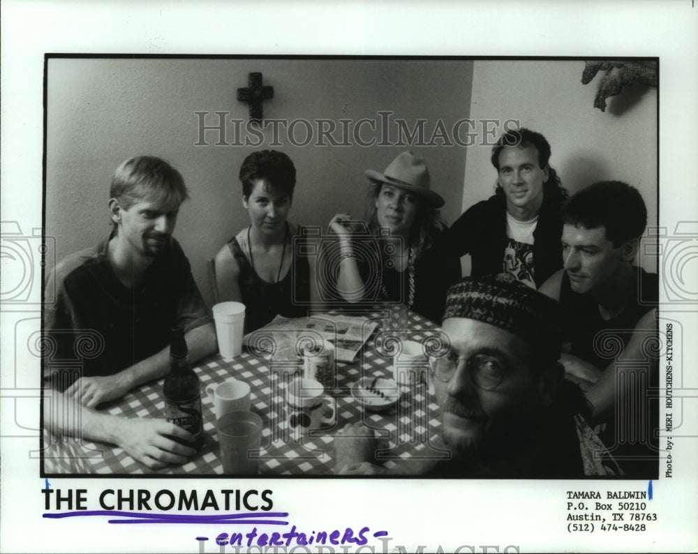 1991 Press Photo Entertainers The Chromatics. - hcp03376- Historic Images