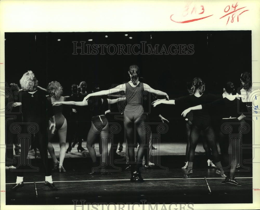 1979 Press Photo Scene from &quot;A Chorus Line&quot;. - hcp03401- Historic Images