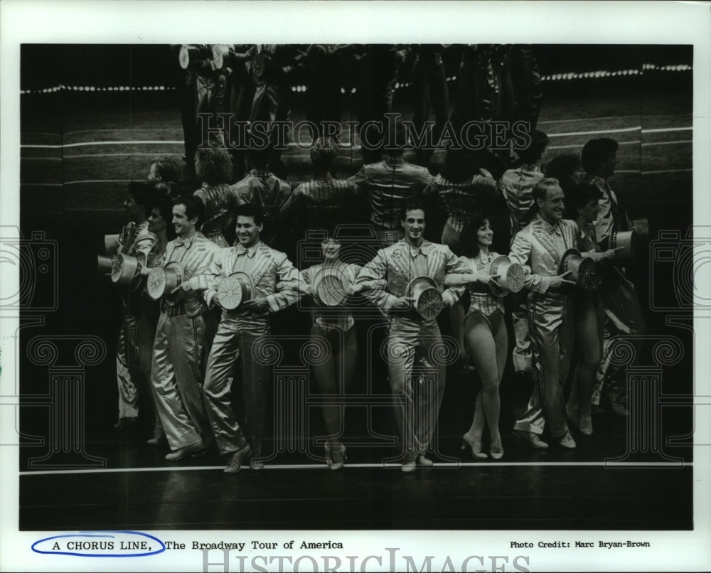 1991 Press Photo &quot;A Chorus Line&quot;, The Broadway Tour of America - hcp03405- Historic Images