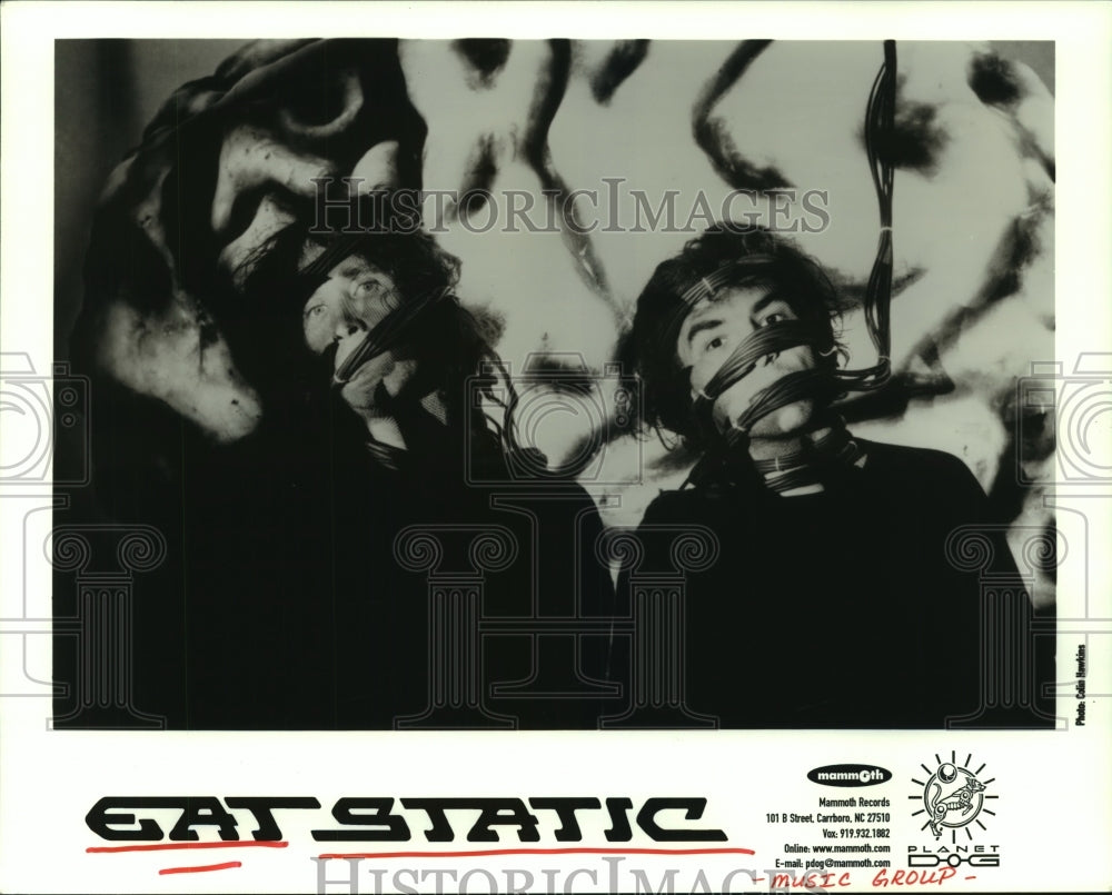 1997 Press Photo Members of music group "Eat Static". - hcp03464- Historic Images