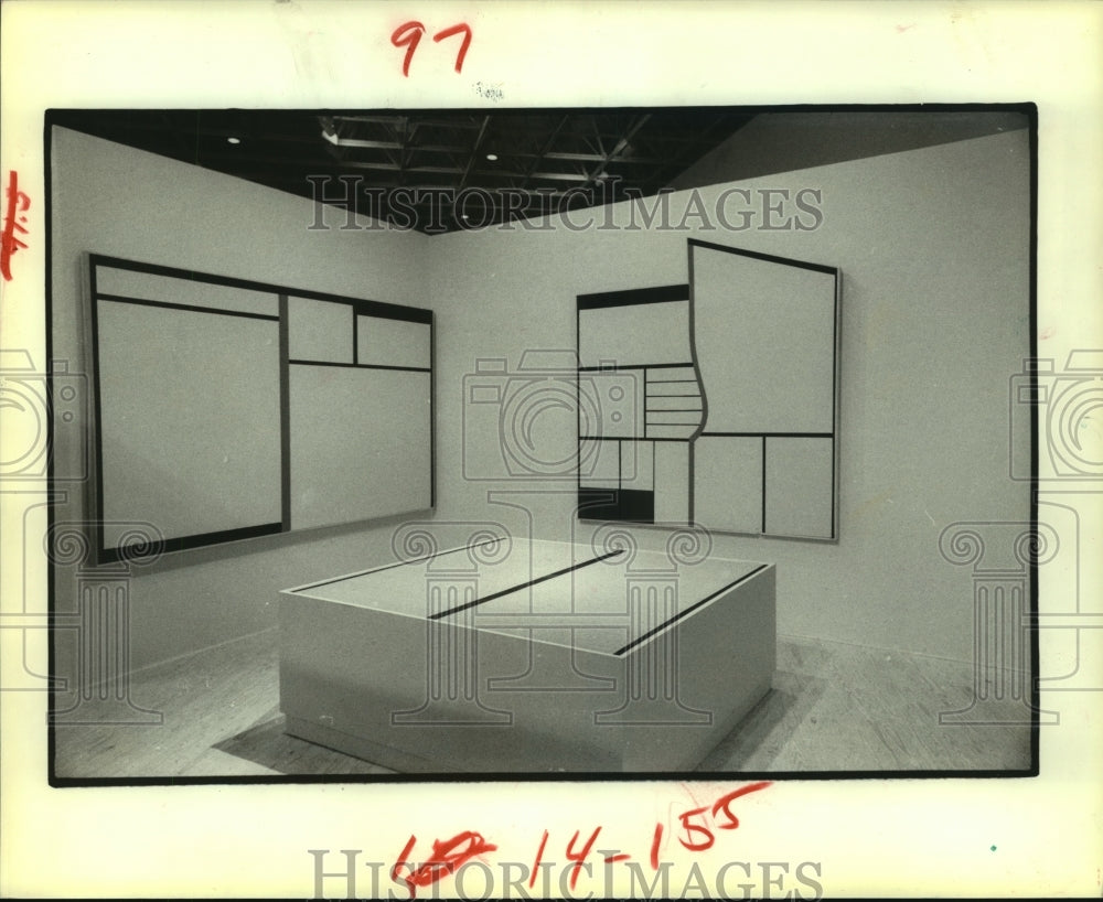 1979 Press Photo MA: Space-Time in Japan at Contemporary Arts Museum in Houston.- Historic Images